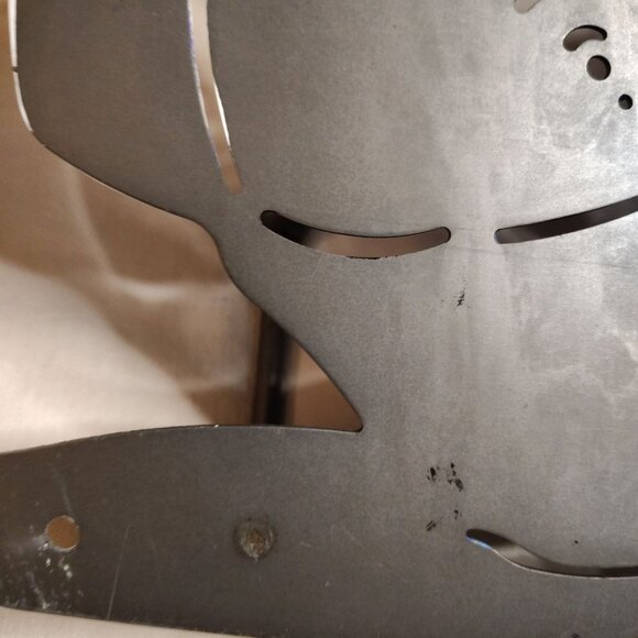 Baseball Wall Hook Rack Metal Baseball Glove Bat Helmet Decor Boys Room 4 Hooks - Picture 12 of 16